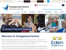 Tablet Screenshot of grangewoodschool.co.uk